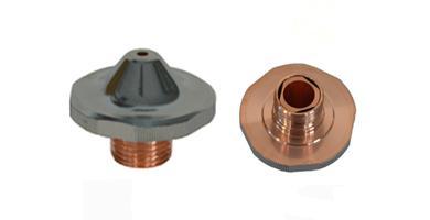 Double Nozzle - Chromed 1.25 Mm Cutting Head