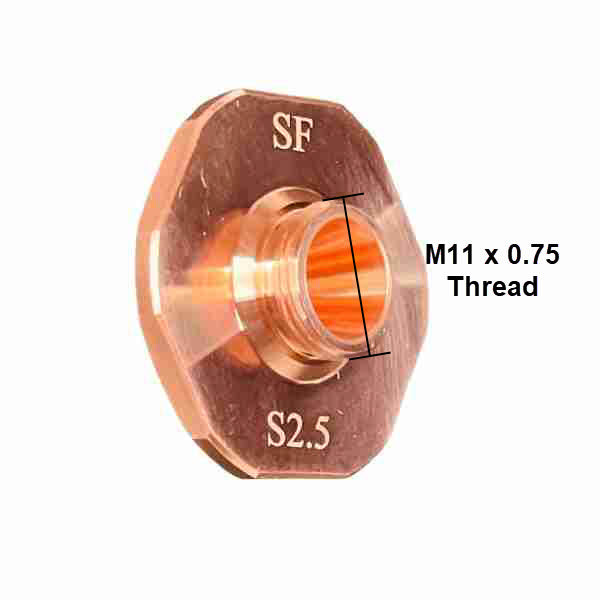 Nozzle Hans SB, D28-H15-M11 (10-Pack)