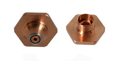 Double Nozzle Ss Ø 2.5 Hard Chrome On The Tip Cutting Head