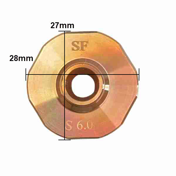 SS Booster Nozzle, D28-H15-M11 (10-Pack)