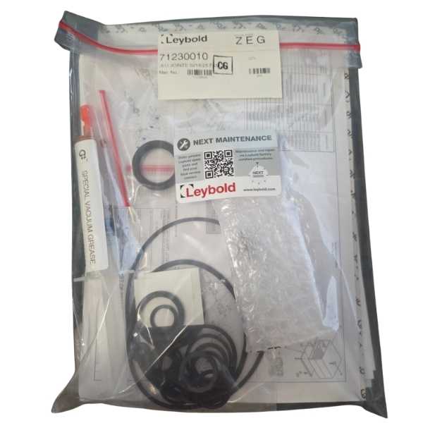 Leybold Set of seals for Vacuum Pump SV16/SV25 BR1/BR2