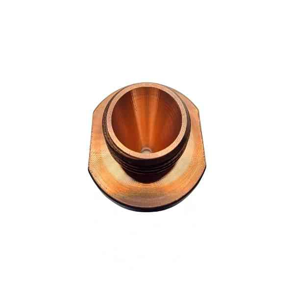 Nozzle 2.5mm Chrome Plated