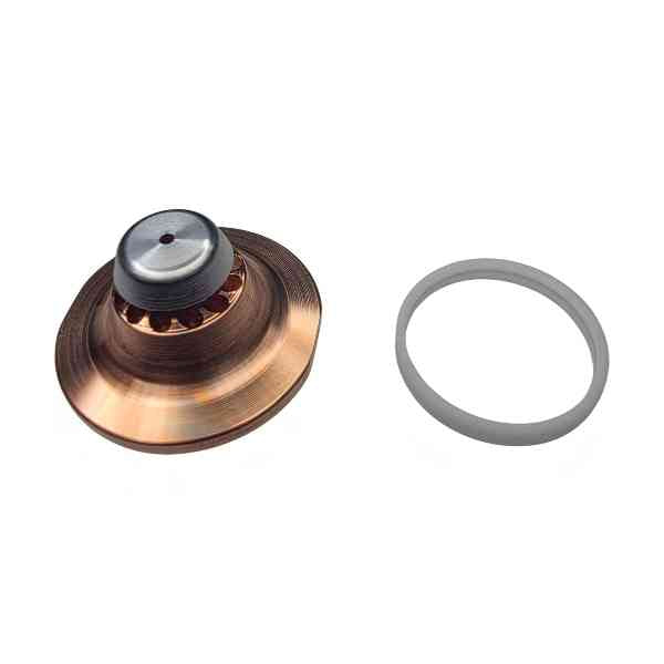 FIBER NOZZLE S Ø 2.0 FE W/COLLAR