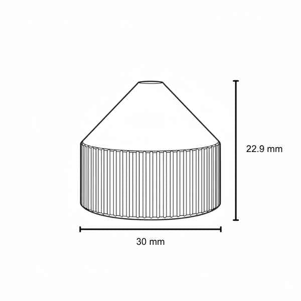 SHIELD CUP AM/MITS H22.9MM X1