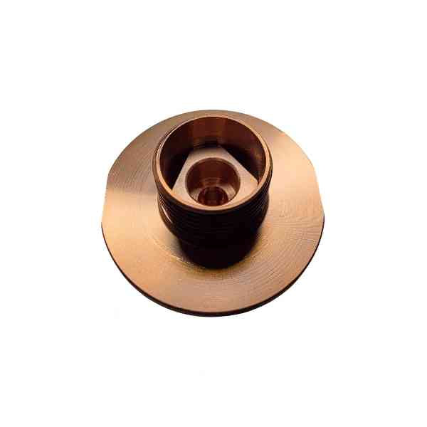 DBL NOZZLE SS Ø 6.0 HARD CHROME TIP