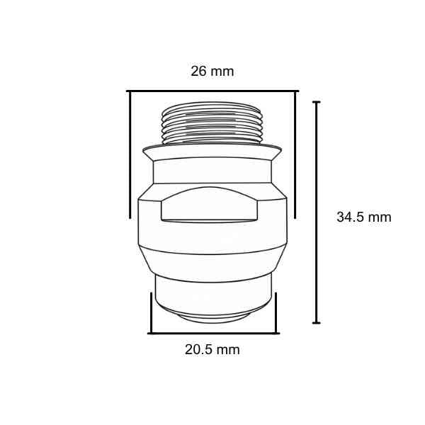 Bystronic Nozzle Adaptor - Aftermarket