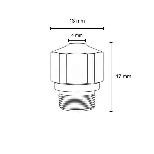 K Chrome Nozzle 2.0 mm