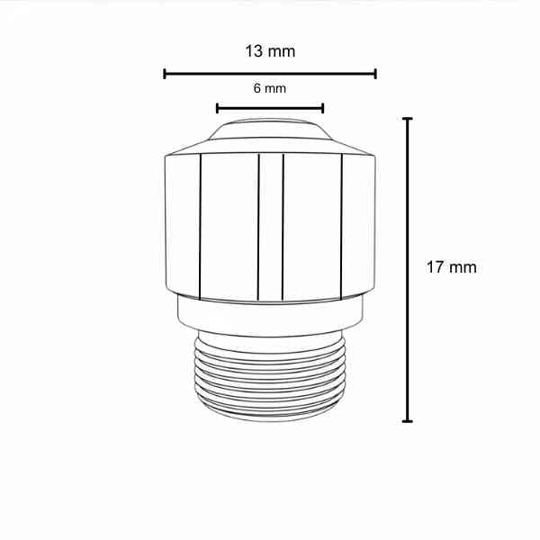 NK Double Chromed Nozzle 1.0/1.5