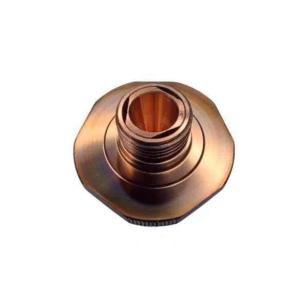 DOUBLE NOZZLE - CHROMED 3.0 MM