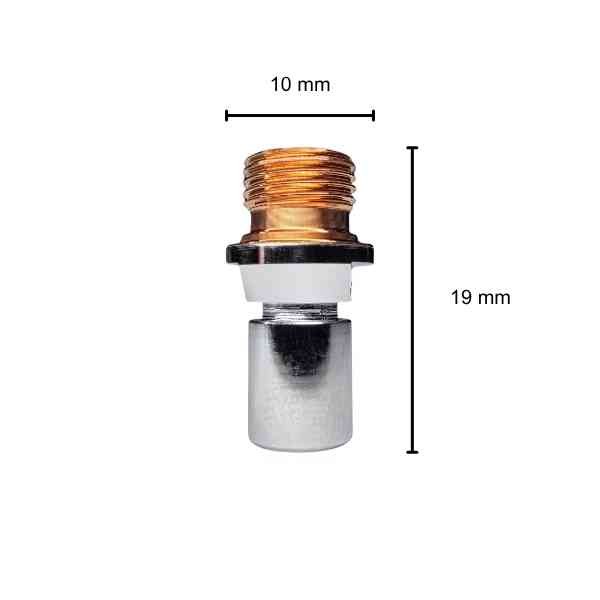 Chrome Nozzle Laserwork CYL. Ø 3.0
