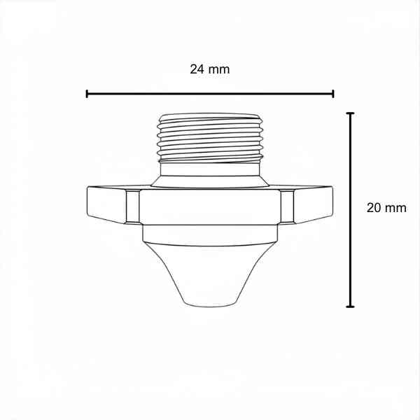 SCB NOZZLE Ø 2.0