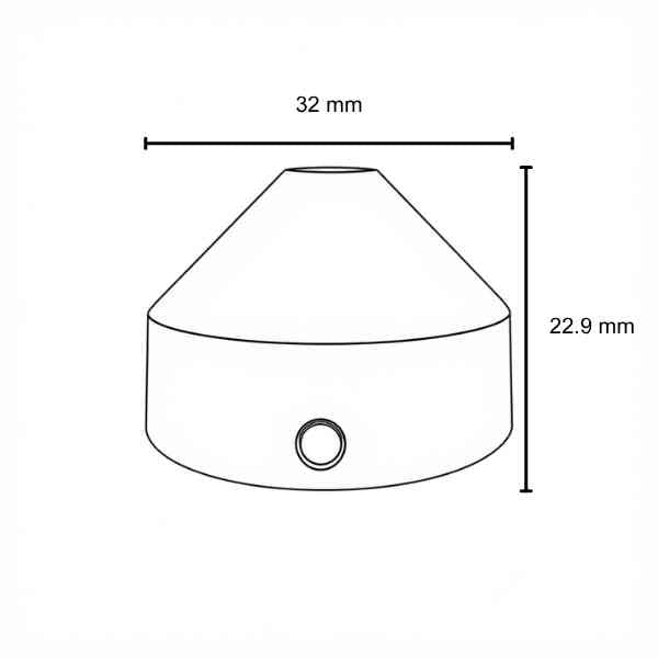 AUTO NOZZLE-EXCHANGE NUT 7.0mm