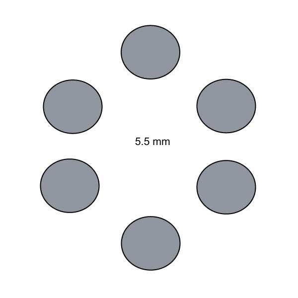 Mazak® HG Kit Ball 6 Pieces