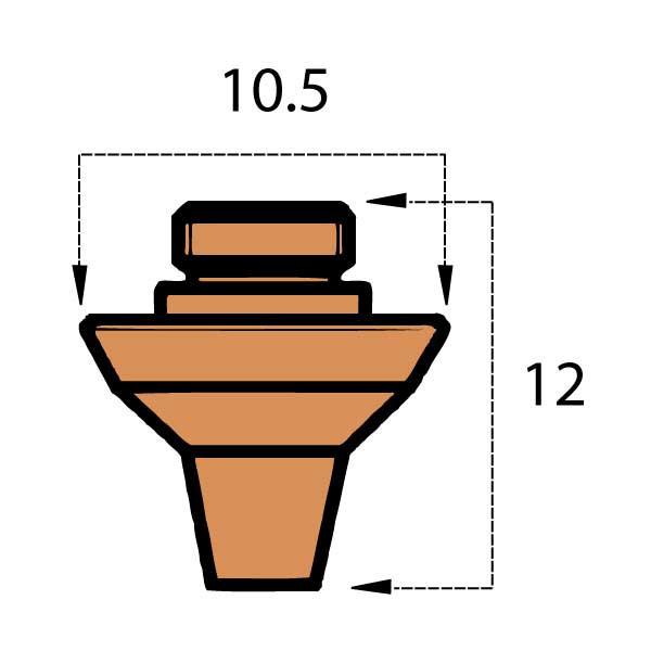 Standard 3D Nozzle 2.0Mm (10 Pack) Cutting Head