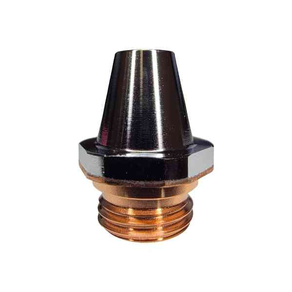 Standard Nozzle Wide Chrome Plated Double 2.0mm (10 Pack)