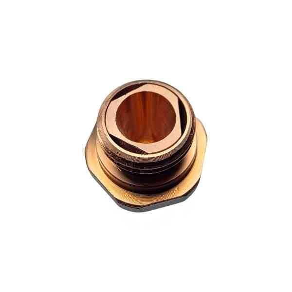 Standard Nozzle Wide Chrome Plated Double 2.0mm (10 Pack)