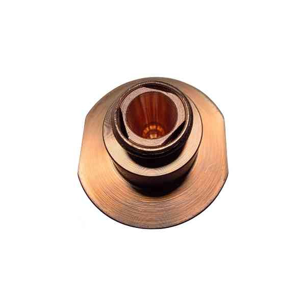 Side Blow Nozzle Chrome Plated Double 2.2mm