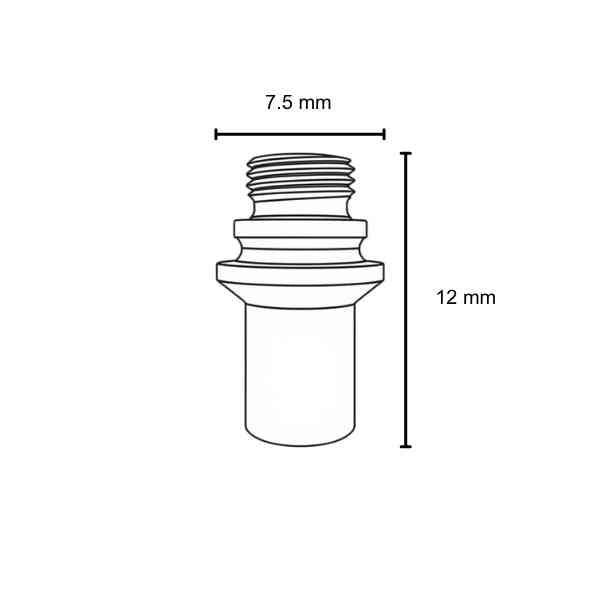 3D Conical ZK Type Nozzle 1.5mm (10 Pack)