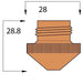 Dz Nozzle 1.5Mm For Precitec® 2D Head Cutting