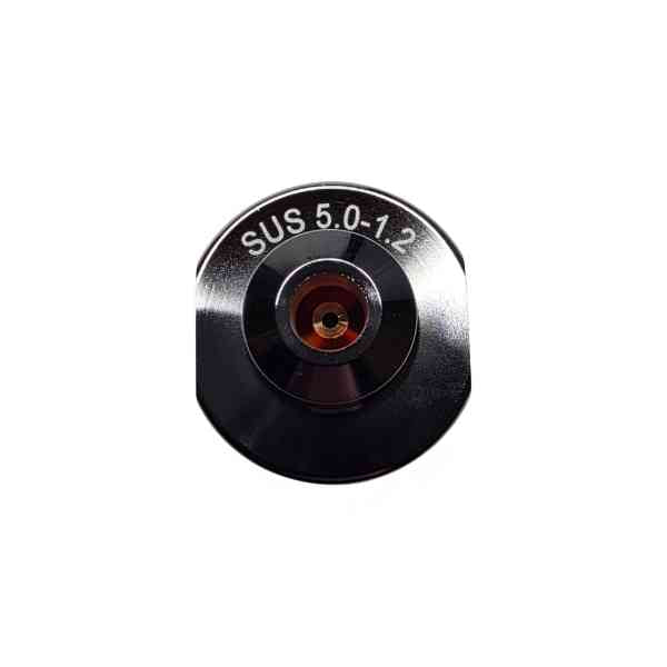 Pencil Double Nozzle 5.0mm / 1.2mm Inner Chrome