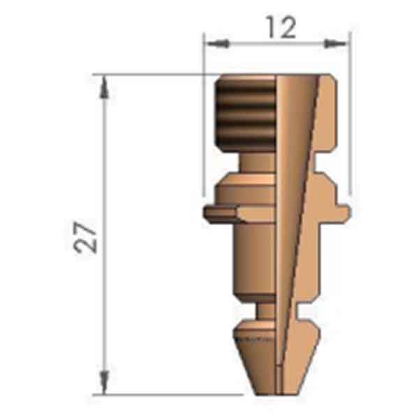 Long Air 3D Nozzle 3.0mm