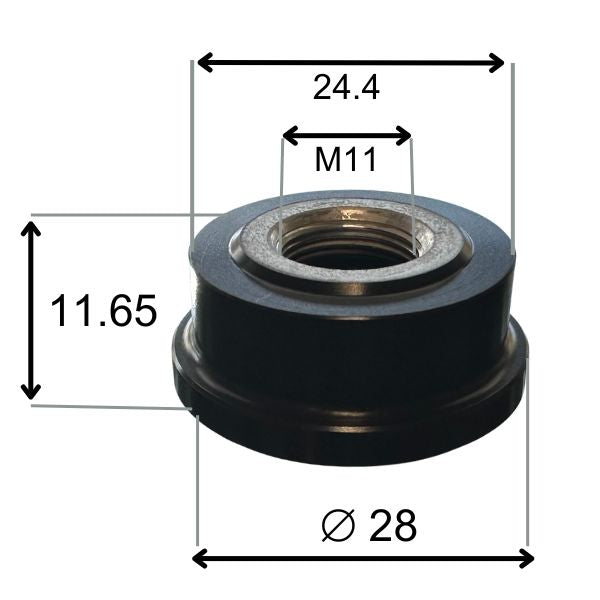 Precitec ref# P0571-265-00001 with measurements