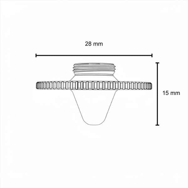 NOZZLE HP/R XY Ø 2.0