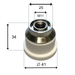 Boci Compatible Ceramic Nozzle Holder, M11