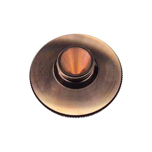 HP Nozzle Hat Shape - 10 Pack - Single - Chrome - Made in China - 1.0mm