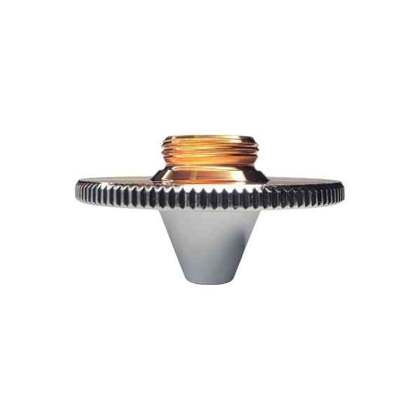 HP Nozzle Hat Shape - 10 Pack - Single - Chrome - Made in China - 1.0mm