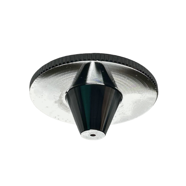 HP Nozzle Hat Shape - 10 Pack - Double - Chrome - Made in China - 0.8mm